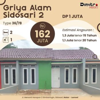 Rumah subsidi dekat bandar lampung