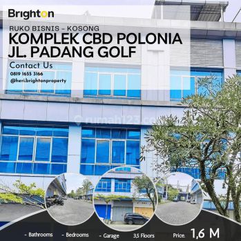Ruko Bisnis Cbd Polonia Sederetan Kantor Asuransi Generali