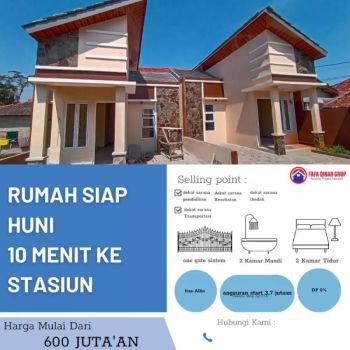 rumah minimalis modern dekat jalan raya