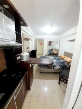 Unit sewa type studio full furnise apartemen Bassura cty lantai rendah