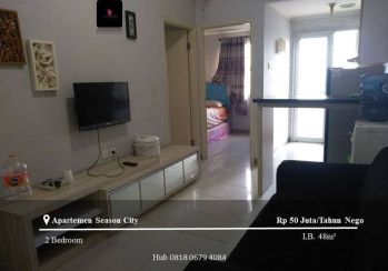 Disewakan Apartement Season City Middle Floor 2BR Furnished View City
