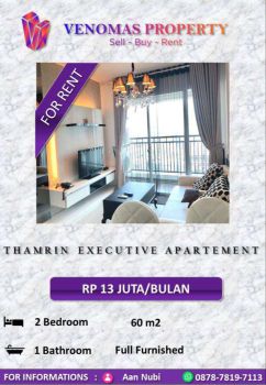Disewakan Apartement Thamrin Executive 2BR Full Furnished