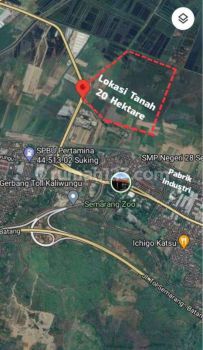 Tanah Zona Industri Daerah Kendal Jateng, Lokasi Strategis