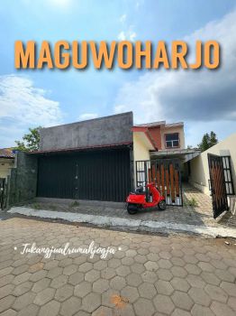 RUMAH 2 LT EX GUDANG SEPATU BONUS KIOS DI MAGUWOHARJO DEKAT TAJEM