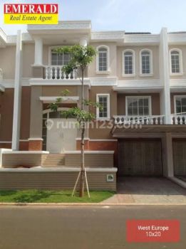 Disewakan Rumah Murah di Green Lake City Cluster West Europe 10x20