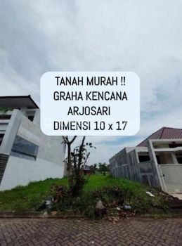 MURAH Tanah 5 Jt-an GRAHA KENCANA Luas 170 Harga Miring