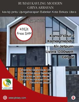 Rumah murah Di bekasi utara