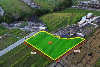 Tanah View Sawah Laut Dikawasan Pantai Cemagi Lskhe