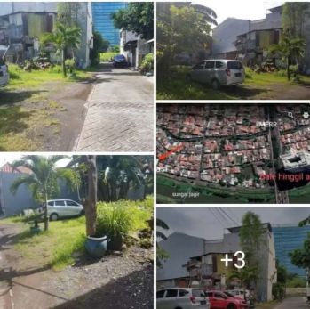 Tanah Semampir Deket Raya Merr , Nginden Intan , Kampus Untag Unitomo