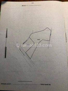 Tanah strategis dicibiru harga dibawah Njop