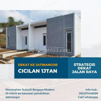 Rumah subsidi dekat ke Jatinangor cicilan 1jtan