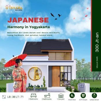 Perumahan Murah Jogja Nuansa Jepang Kulon Progo 300 Jutaan