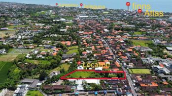 DiJual Tanah 41.1 Are, Lokasi Brawa - Canggu