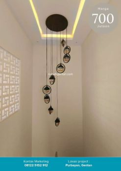 Rumah mewah gentan 2 unit Terakhir Bumi Mutiara Citra