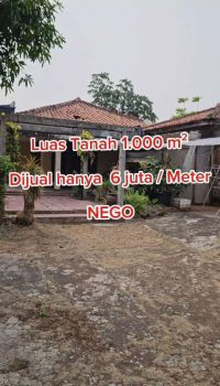 Tanah Cakep untuk Cluster Auto Laris Jagakarsa, Jaksel SHM