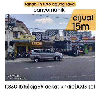 Tanah strategis tirto agung raya banyumanik