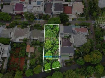 Dijual Tanah Luas 1550m2 Hadap Dua Tampak Komplek Pasir Putih Ancol