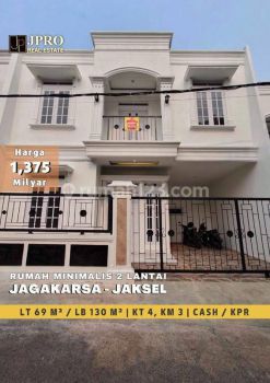 Rumah Baru Classic Elegan Siap Huni Strategis Di Jagakarsa Jakarta Selatan