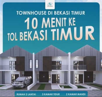 Rumah 2 Lantai Xaviera Townhouse Rawalumbu Bekasi