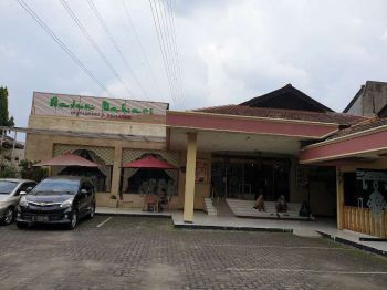 Dijual Tanah&Bangunan Restoran Raden Bahari Lokasi Pinggir Jalan Raya