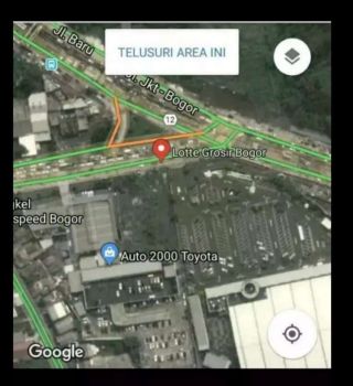 Tanah Komersial Strategis di Pusat Kota Bogor