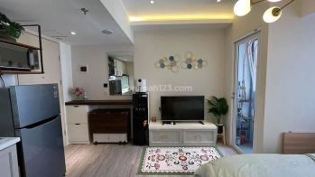 Disewakan Apartemen Tokyo Riverside 2 BR Jebol Jadi 1 Room Full Furnished