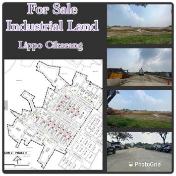 PROMO Terbatas Phase 4 Tanah Industri Delta Silicon 3 Lippo Cikarang