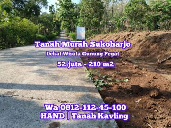 TANAH MURAH DIJUAL DI TIYARAN BULU SUKOHARJO DEKAT WISATA GUNUNG PEGAT