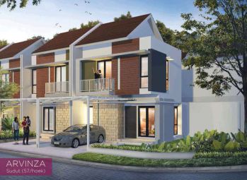 Rumah Friendly di Lavesh Phase 2 Tipe Arvinza Sudut 57/hoek
