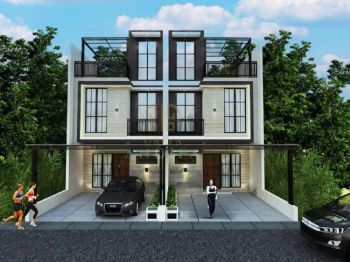 Dijual Rumah 3 Lantai Di Cilangkap Jakarta Timur Free Canopy Rooftop