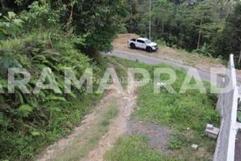 Jual Tanah 87 Are Apuan Baturiti Tabanan View Sawah Dekat Jatiluwih