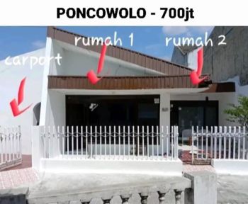RUMAH PONCOWOLO SEMARANG TENGAH