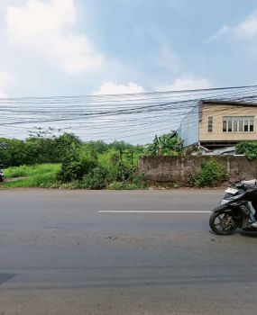 Dijual tanah di jalan Raya Setu Bantar gebang Bekasi kota