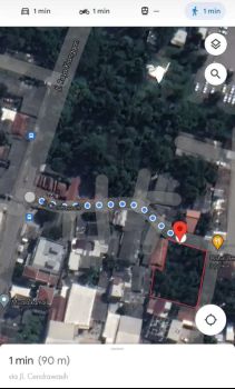 300m² Tanah Dijual 150m dr jalan raya kranggan