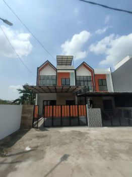 Rumah 2 lantai idaman keluarga cash n KPR cicilan flat DP bisa dicicil