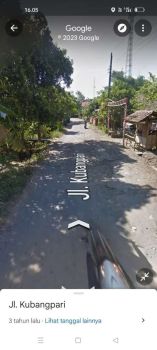 Tanah pekarangan dijual