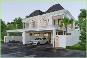 Rumah American Style Sleman Jogja Dekat Ambarrukmo