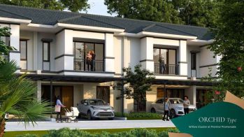 Rumah Fasilitas Lengkap di Premier Promenade Tipe Orchid