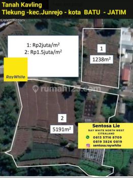 5191 m2 Tanah Kebon di Tlekung - Kec.Junrejo - Kota Batu JATIM