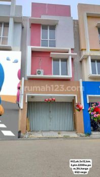 Ruko 3 Lantai Akses Jalan Ramai di Harapan Indah 2, 13255 Er