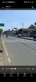 Tanah pinggir jalan raya parung bogor