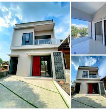 Rumah dua lantai dekat pasar sendang mulyo Tembalang