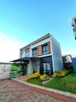 Hanya DP 10JT All in Rumah Keren Elegan Pinggir Jln Raya Parung