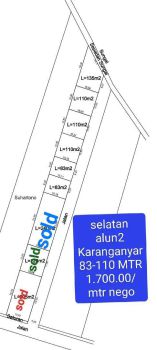 Selatan alun alun karanganyar