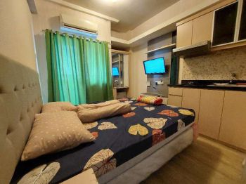 harian room apartemen studio fasilitas lengakp
