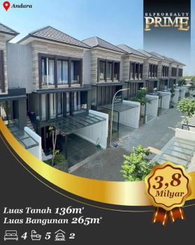 Dijual rumah deket lokasi tol Andara