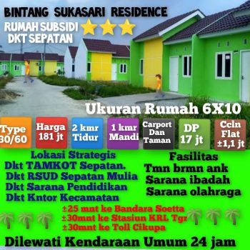 Miliki Rumah Subsidi Cantik dkt TAMKOT Sepatan