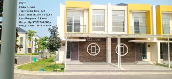 Rumah di Pantai Indah Kapuk 2, Hook Cluster Arcadia Type Fuchia