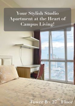 For Rent: Taman Melati Studio Furnished Apartment - Your Perfect Place