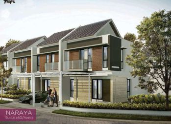 Rumah Cantik di Lavesh Phase 2 Tipe Naraya Sudut 60/hoek